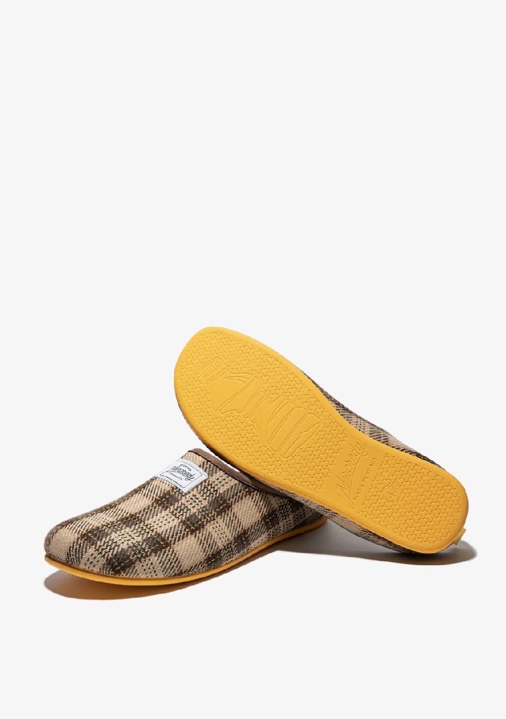 D.franklin Mercredy Slipper Tartan Beige