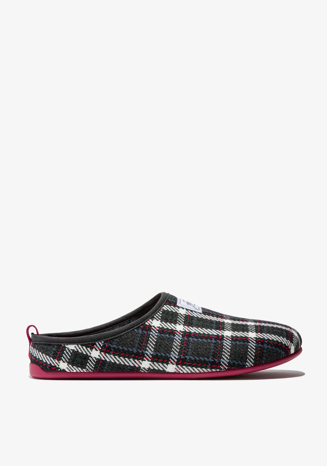 D.franklin Mercredy Slipper Tartan Grey