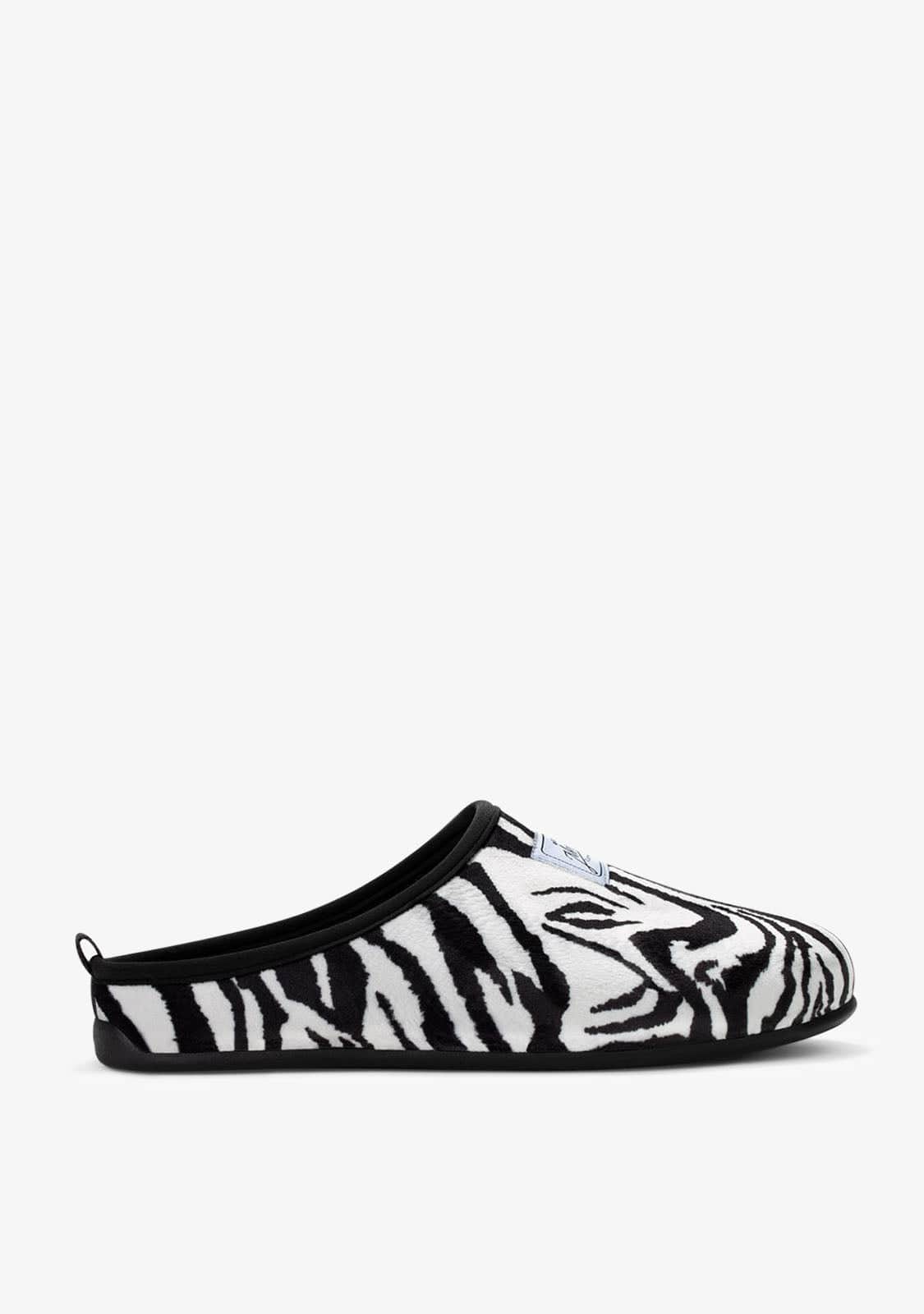 D.franklin Mercredy Slipper Zebra