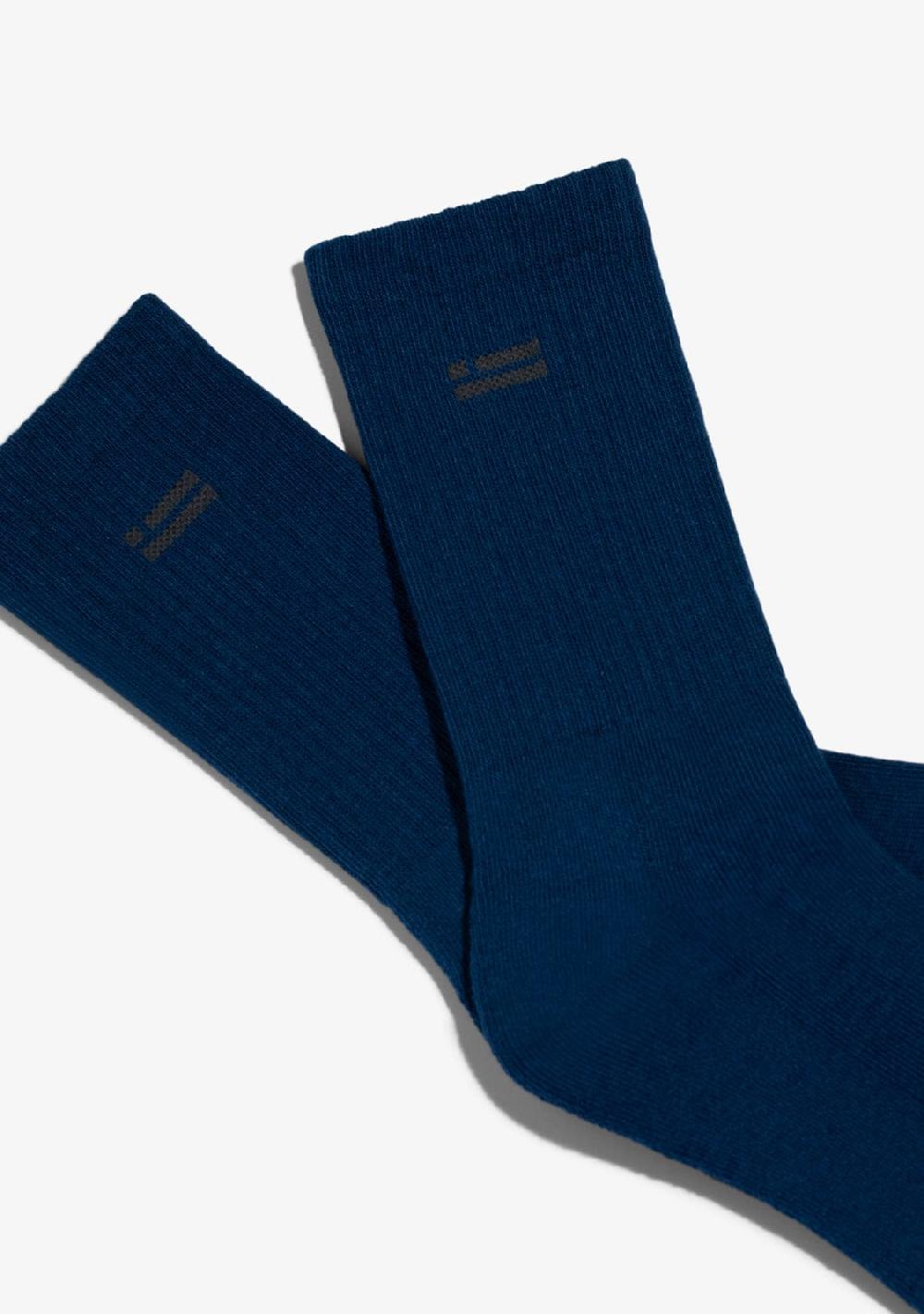 D.franklin Neo Flag Socks Blue