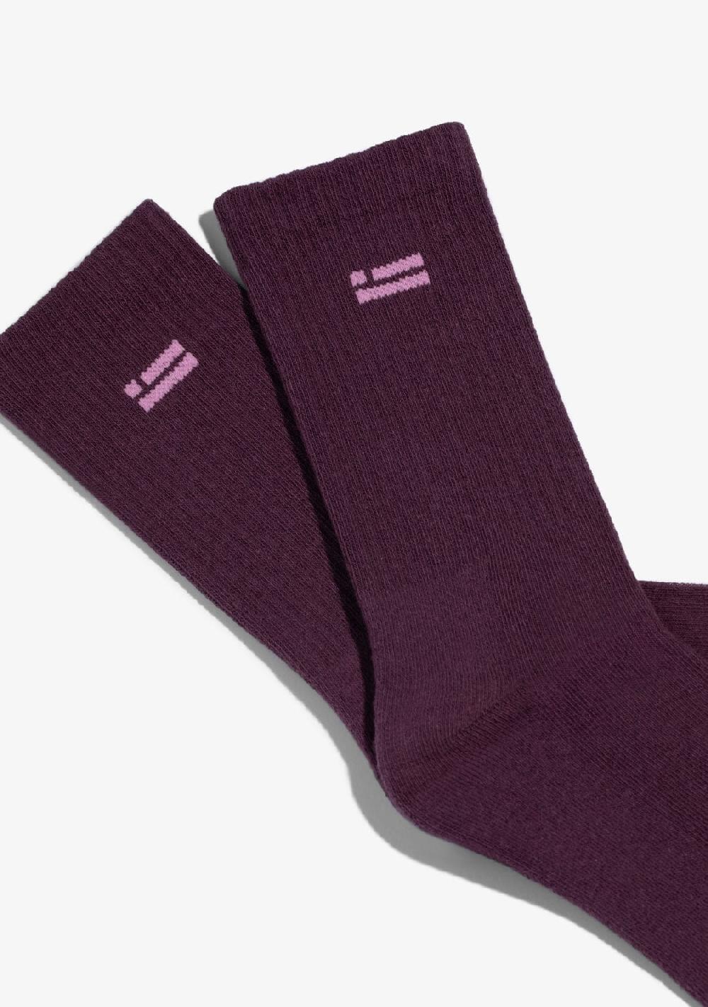 D.franklin Neo Flag Socks Purple