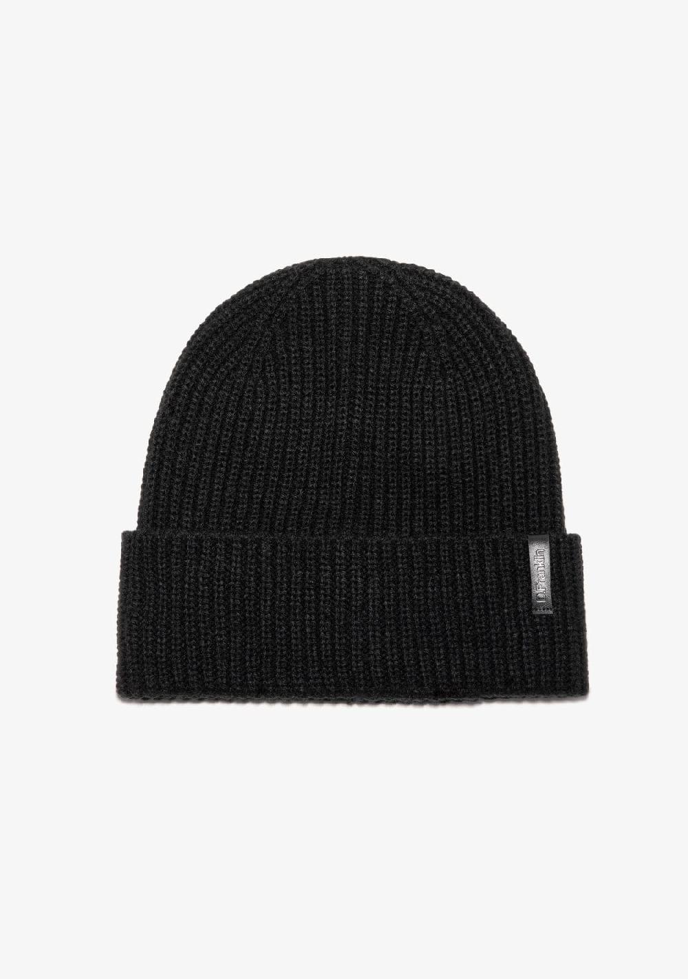 D.franklin Nordic Basic Fisherman Beanie Black