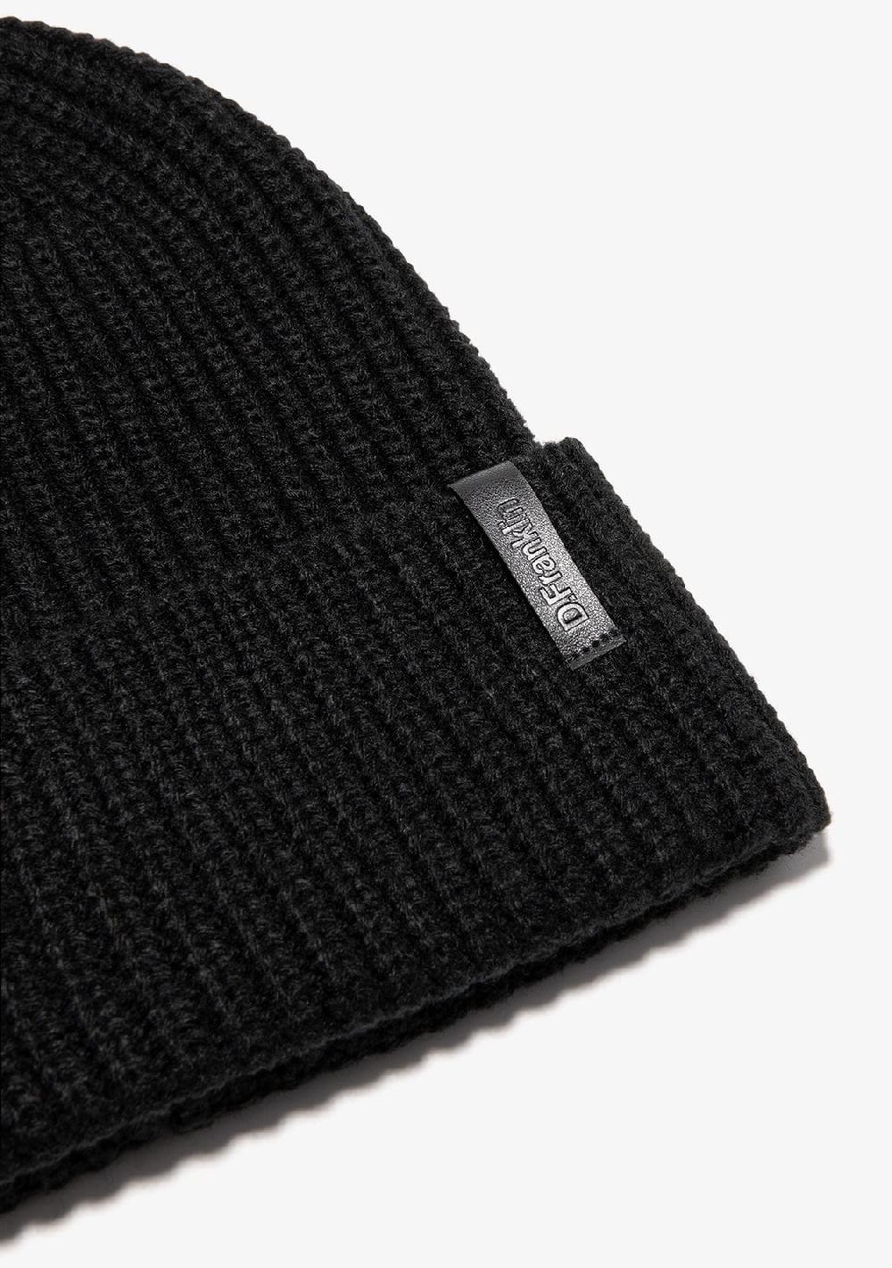 D.franklin Nordic Basic Fisherman Beanie Black