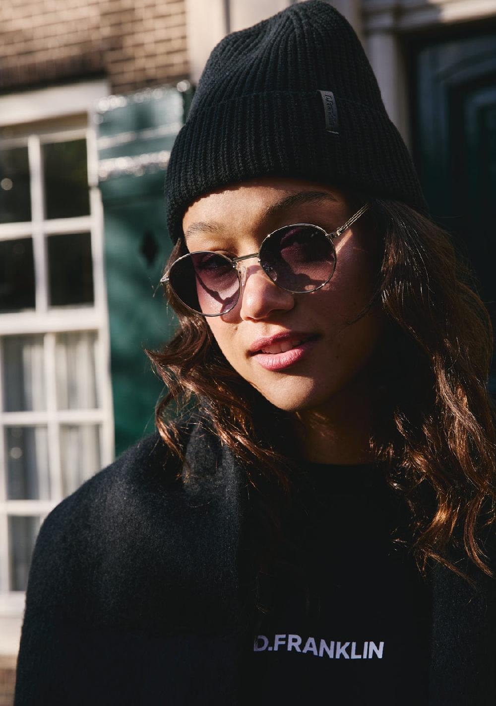 D.franklin Nordic Basic Fisherman Beanie Black