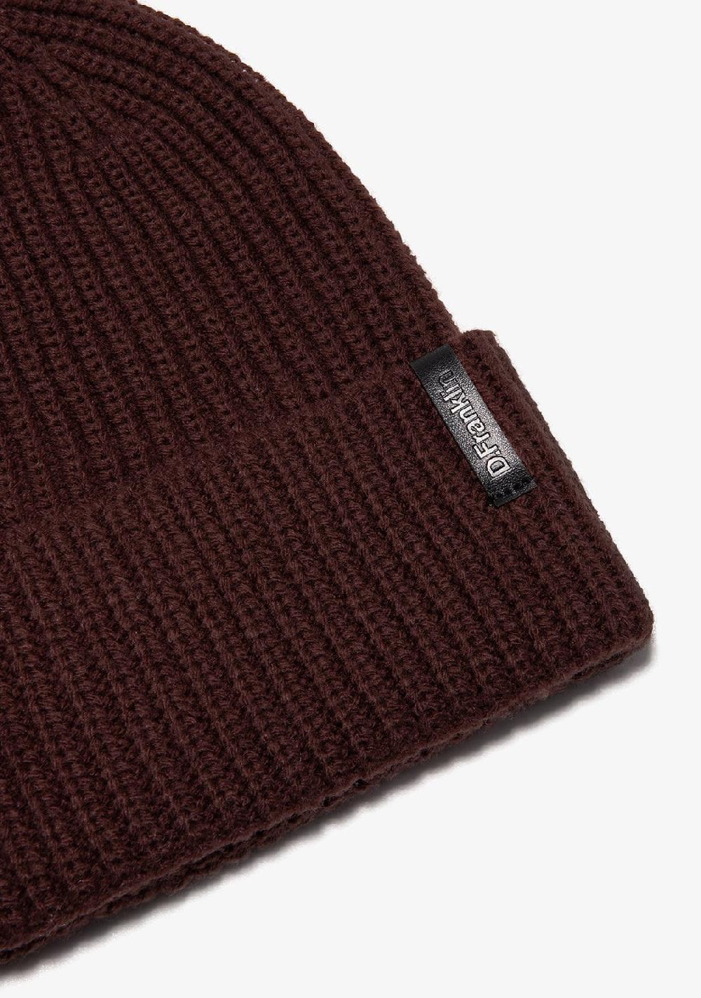 D.franklin Nordic Basic Fisherman Beanie Brown
