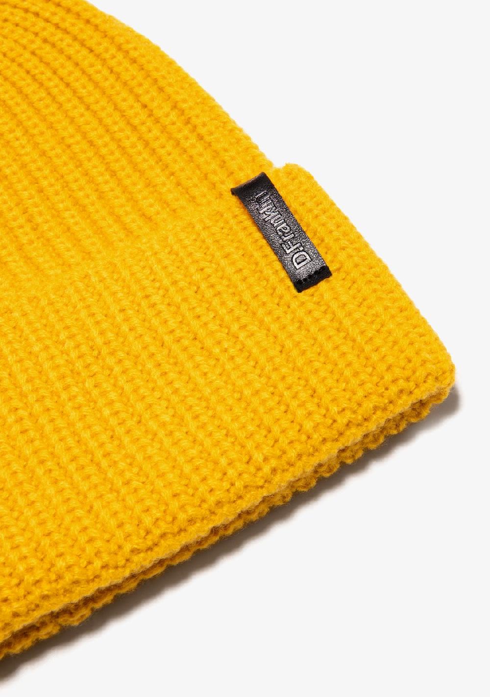 D.franklin Nordic Basic Fisherman Beanie Yellow
