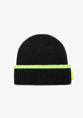 D.franklin Nordic Bomb Hi Top Beanie Heather Black