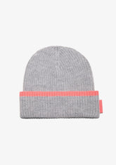 D.franklin Nordic Bomb Hi Top Beanie Heather Grey