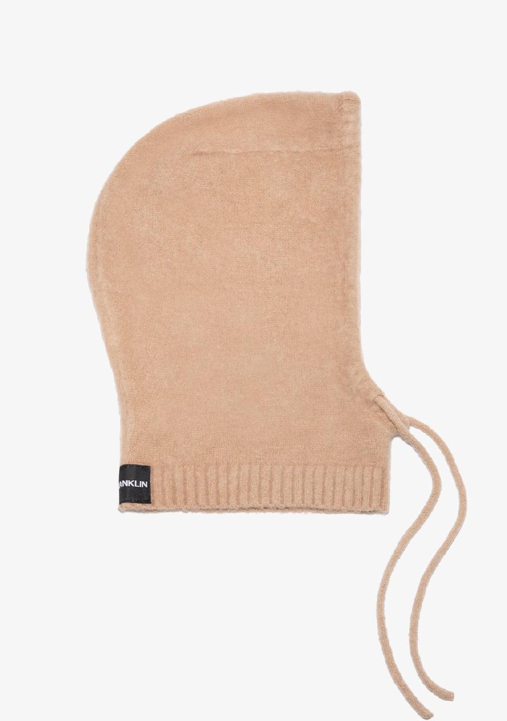 D.franklin Nordic Bomb Knitted Balaclava Khaki