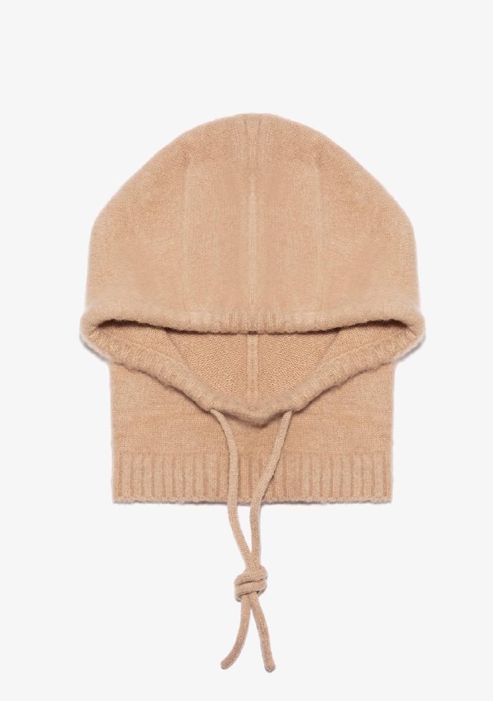 D.franklin Nordic Bomb Knitted Balaclava Khaki