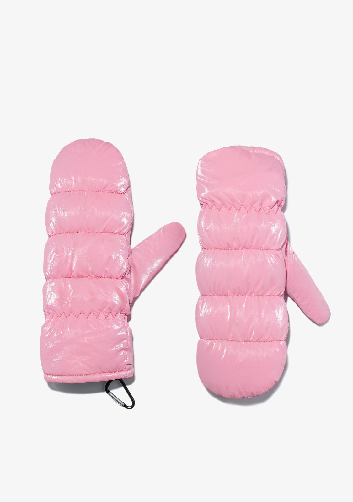 D.franklin Nordic Bomb Puffer Mittens Pink