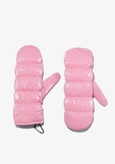 D.franklin Nordic Bomb Puffer Mittens Pink