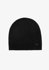 D.franklin Nordic Bomb Slouch Beanie Black