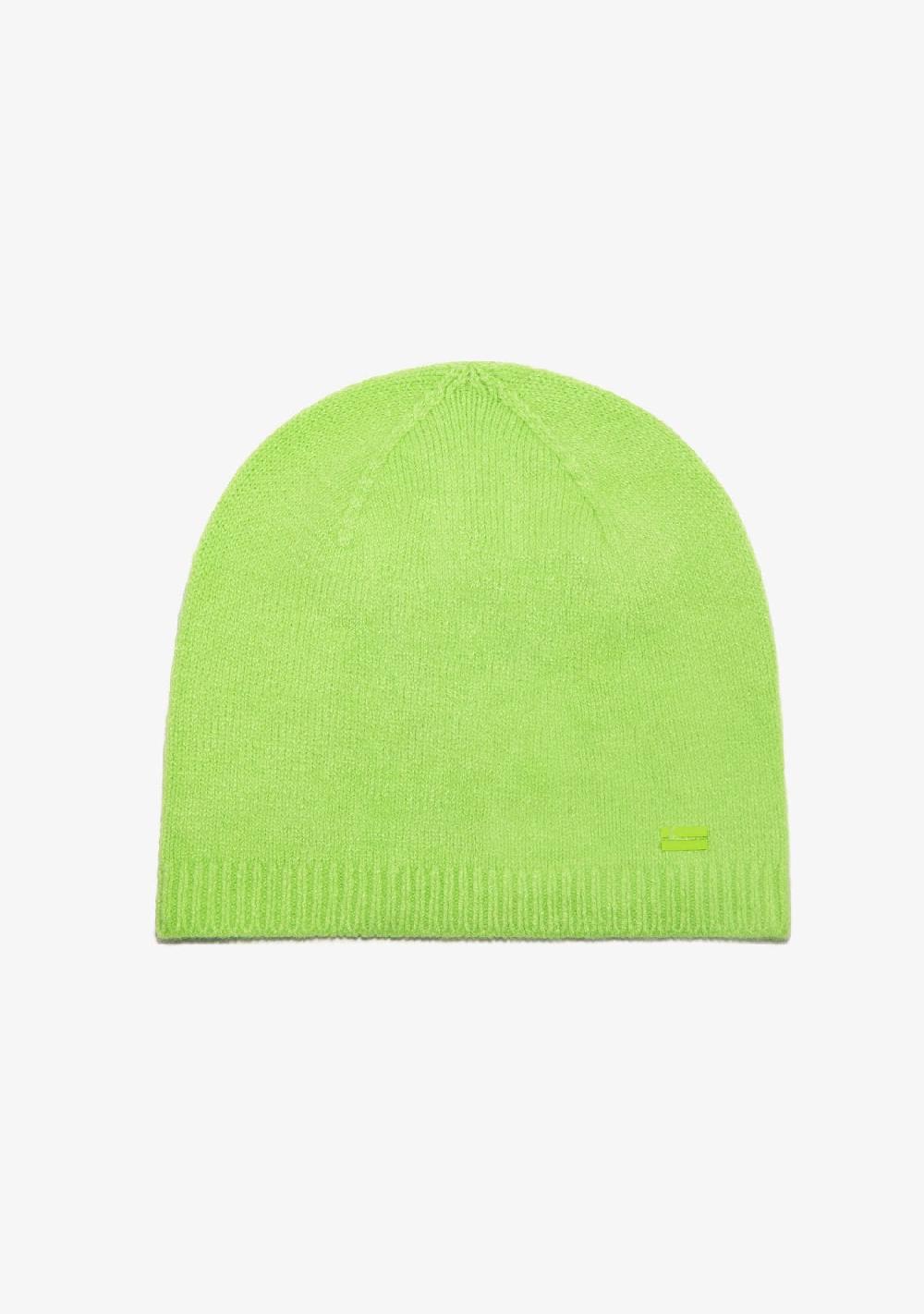 D.franklin Nordic Bomb Slouch Beanie Green
