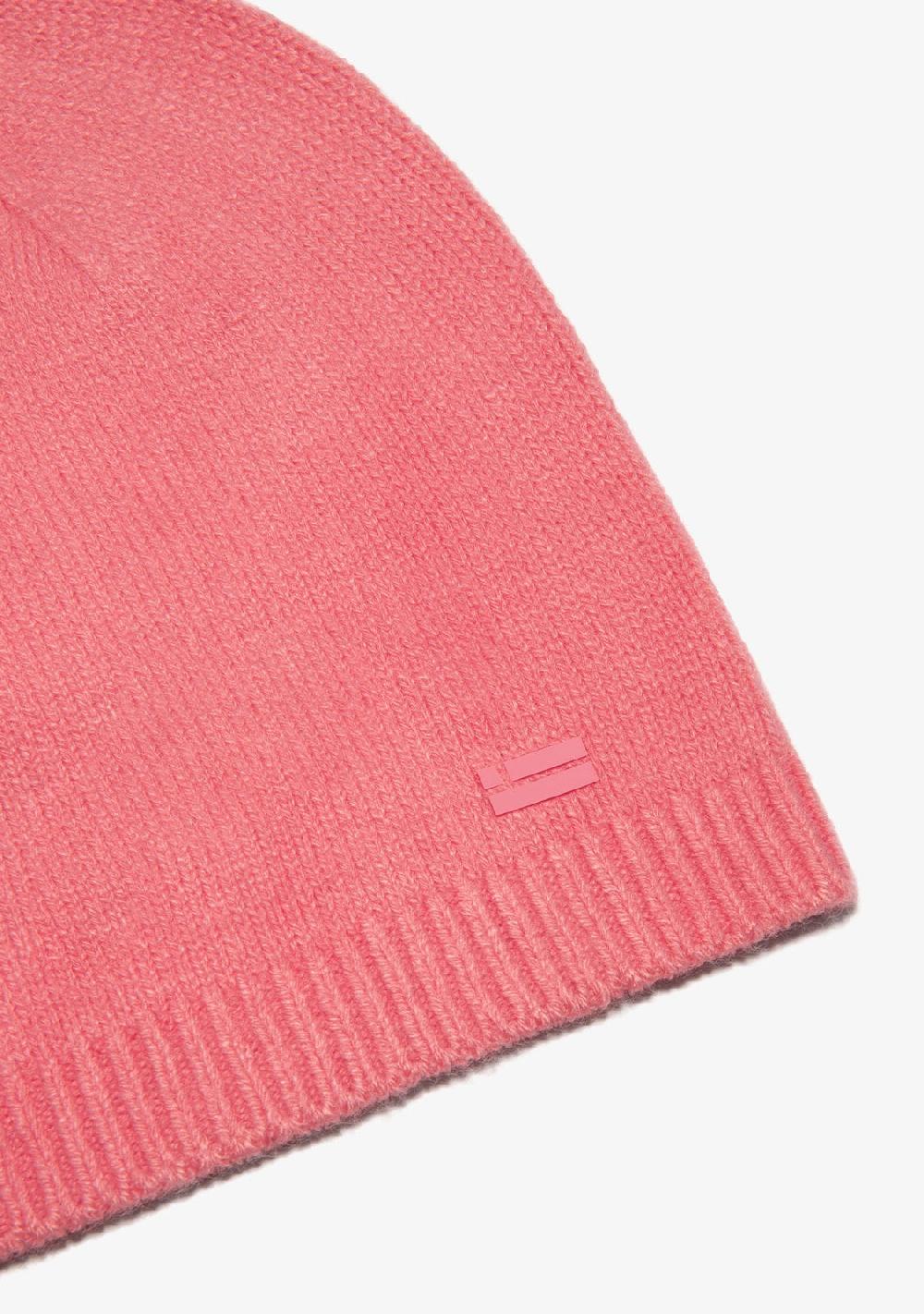 D.franklin Nordic Bomb Slouch Beanie Pink