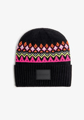 D.franklin Nordic TRK Fair Isle Beanie Charcoal