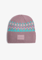 D.franklin Nordic TRK Fair Isle Beanie Pink