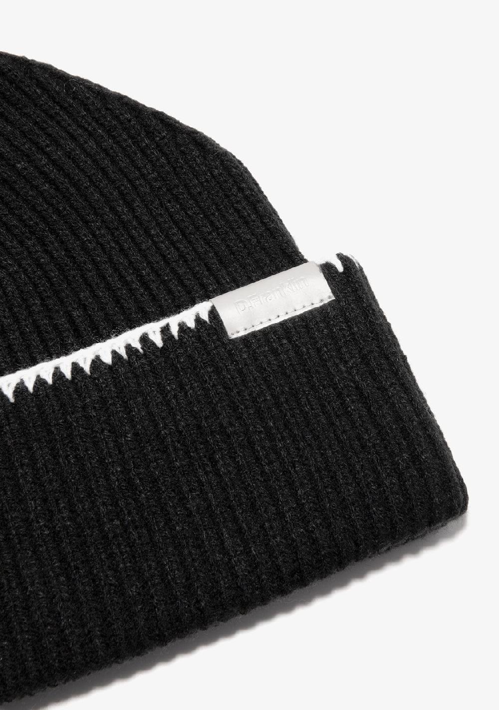 D.franklin Nordic TRK Fisherman Beanie Black