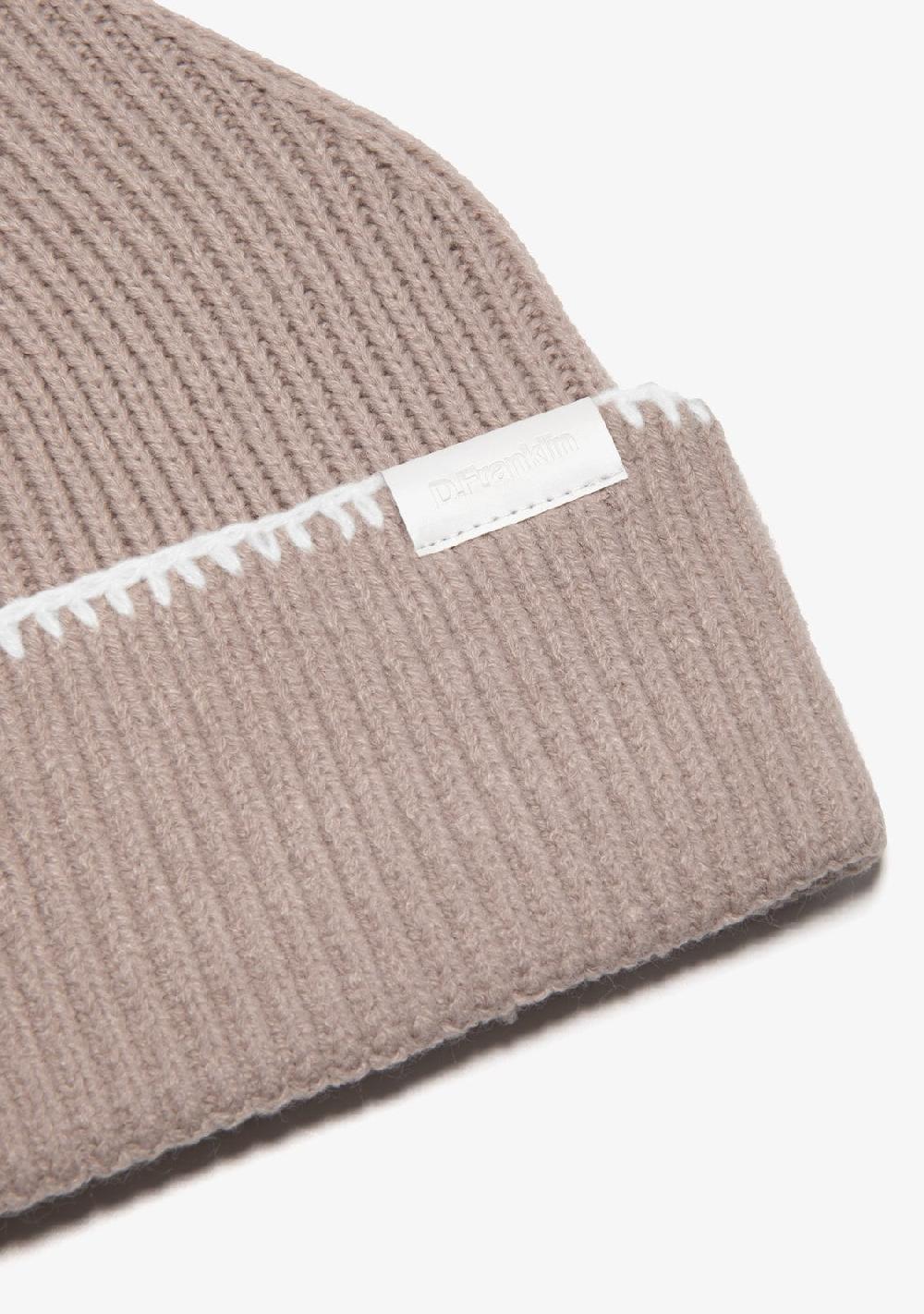 D.franklin Nordic TRK Fisherman Beanie Khaki