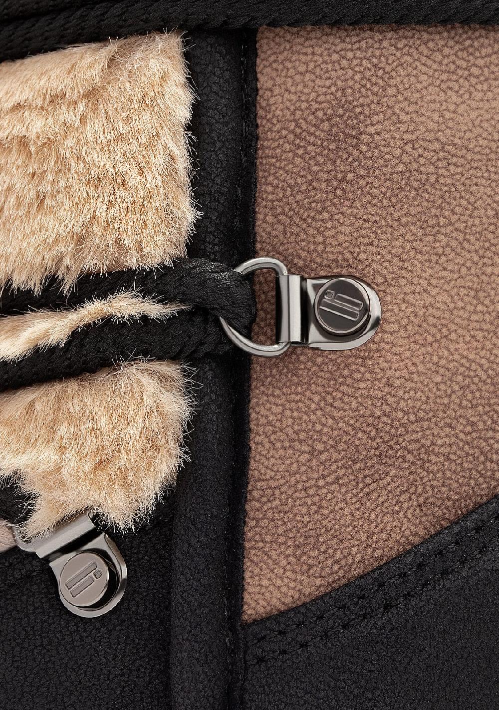 D.franklin Nordic Trk Fur Gradient Black