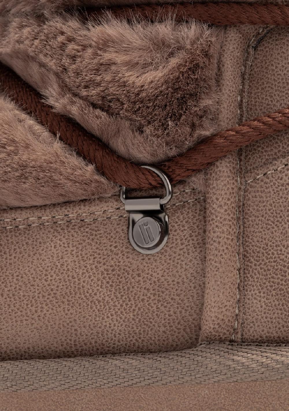 D.franklin Nordic Trk Fur Low Brown