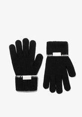 D.franklin Nordic TRK Knitted Gloves Black
