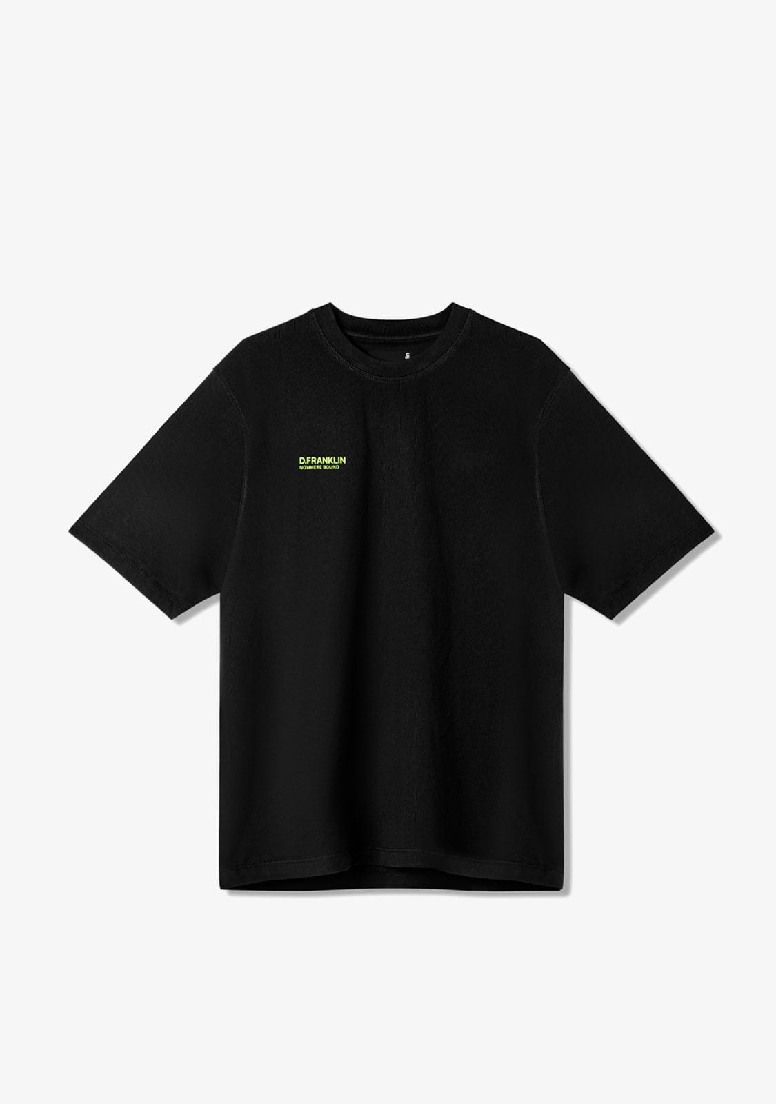 D.franklin Nowhere Bound T-Shirt Black / Lime