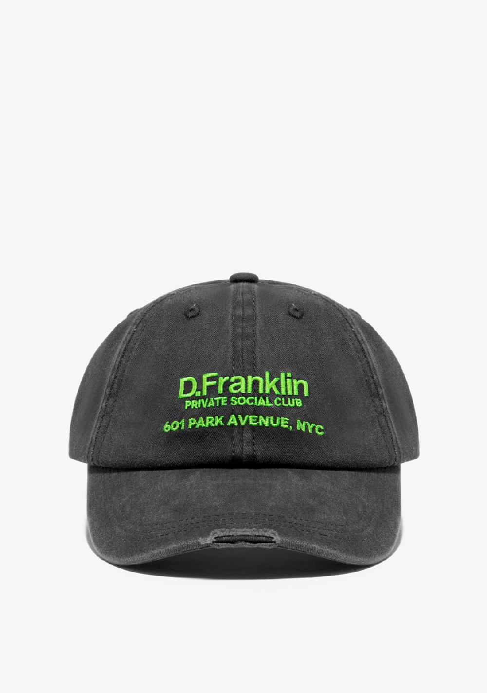 D.franklin NYC Cap Black