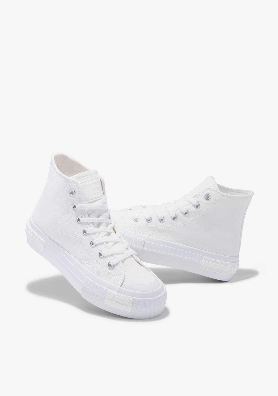 D.franklin One Way High Classic White