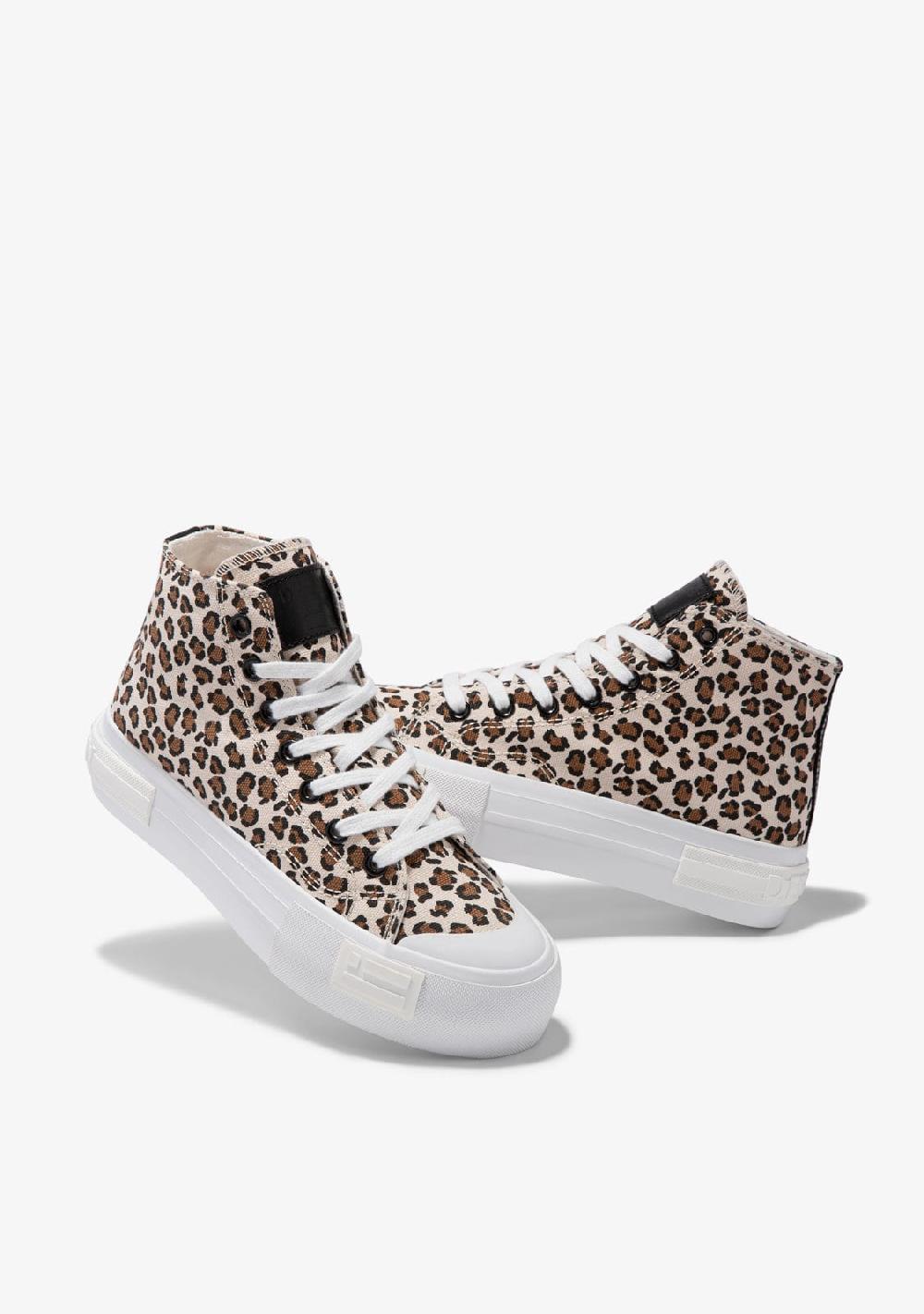 D.franklin One Way High Leopard Edition