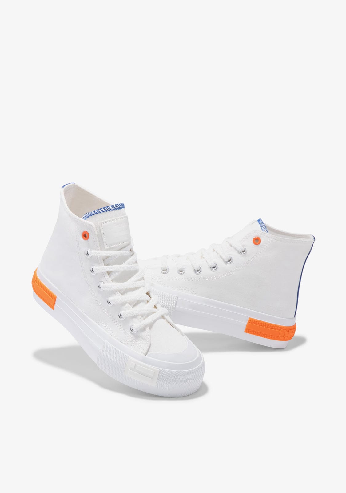 D.franklin One Way High Summer Club White