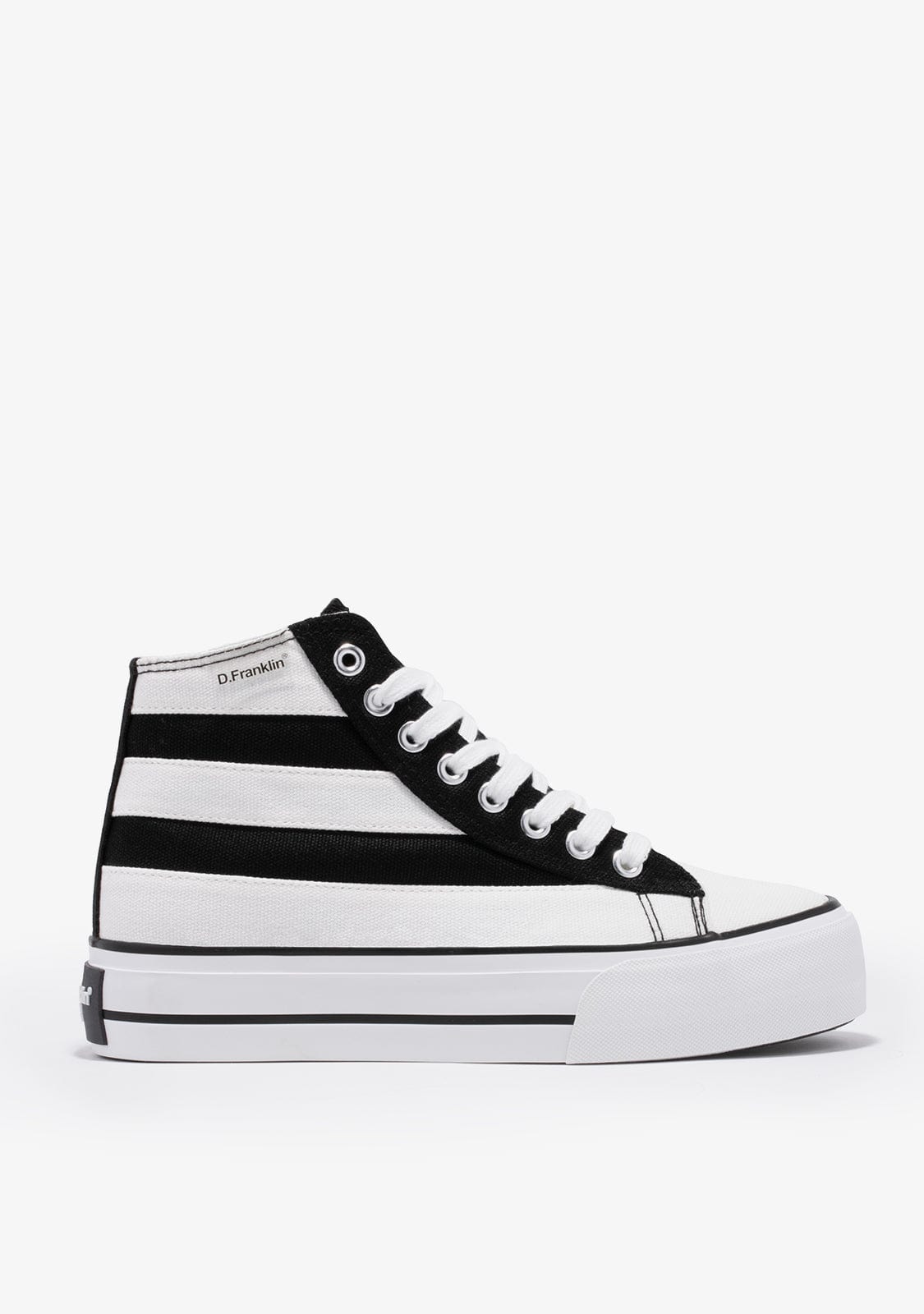 D.franklin One Way Patch Black & White