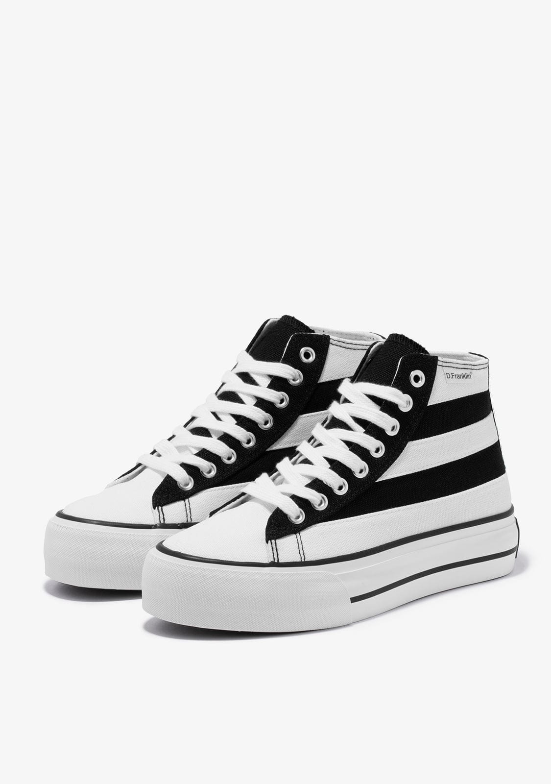 D.franklin One Way Patch Black & White