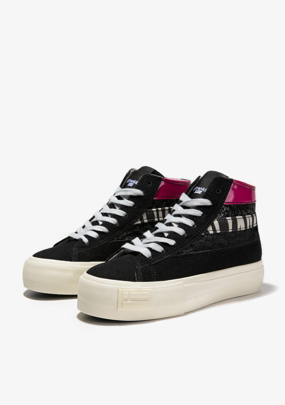 D.franklin One Way Vert Patch Black