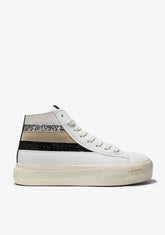 D.franklin One Way Vert Patch White Multi