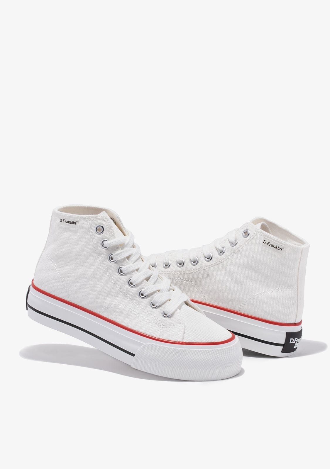 D.franklin One Way White Basic Lines