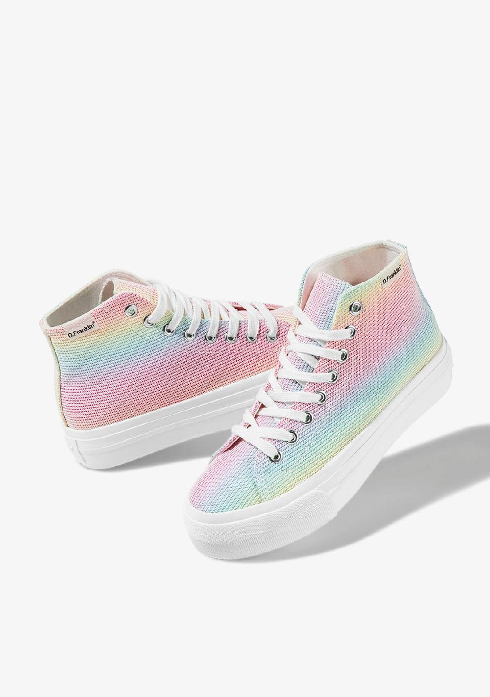 D.franklin One Way White Rainbow