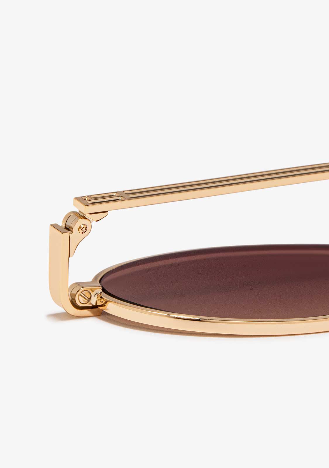 D.franklin Oval Legacy Gold / Gradient Brown