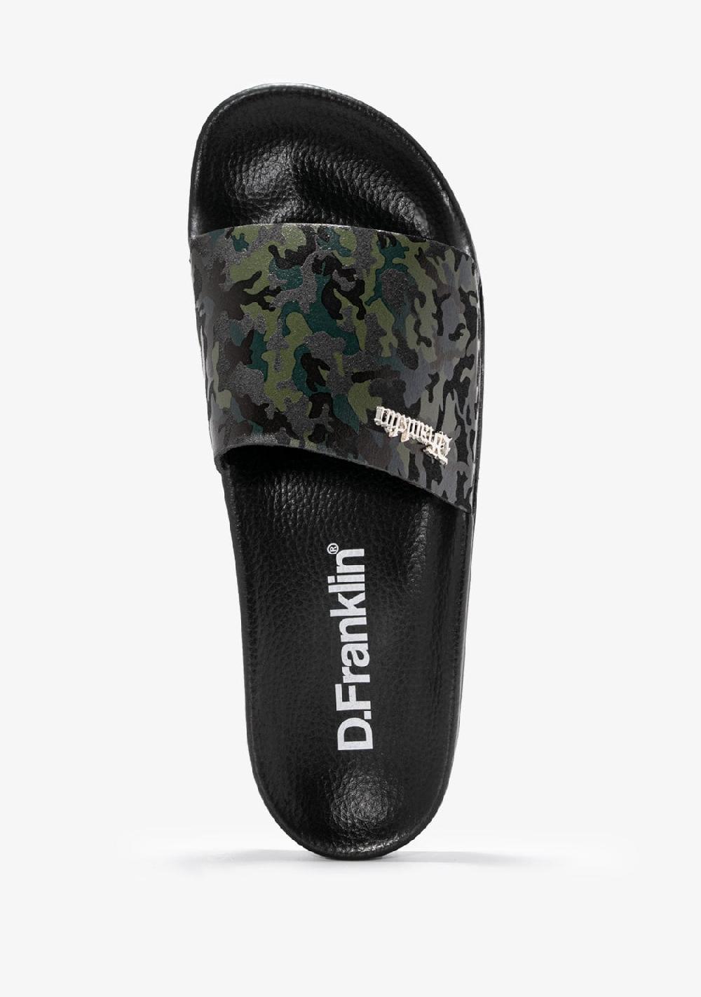 D.franklin Pala Slide Camo Khaki