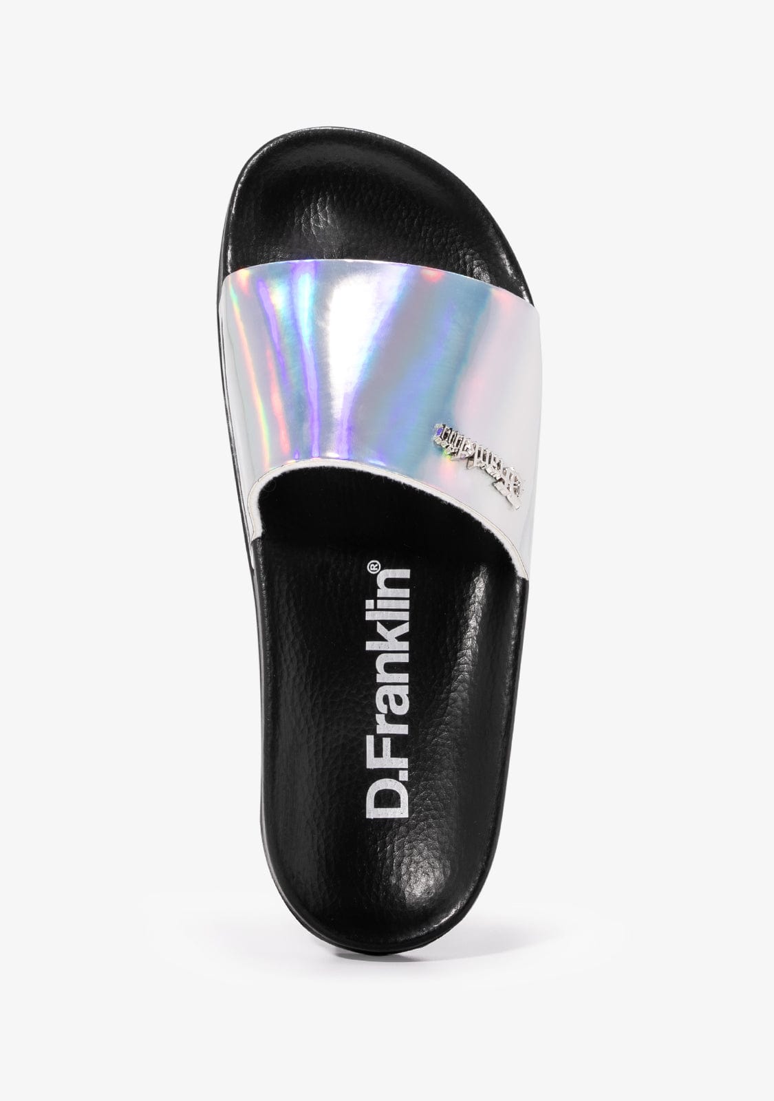 D.franklin Pala Slide Patent Silver