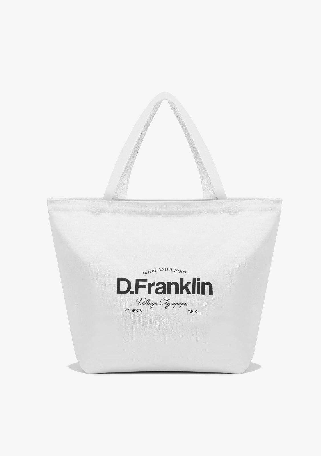 D.franklin Paris St.Denis Tote Bag White