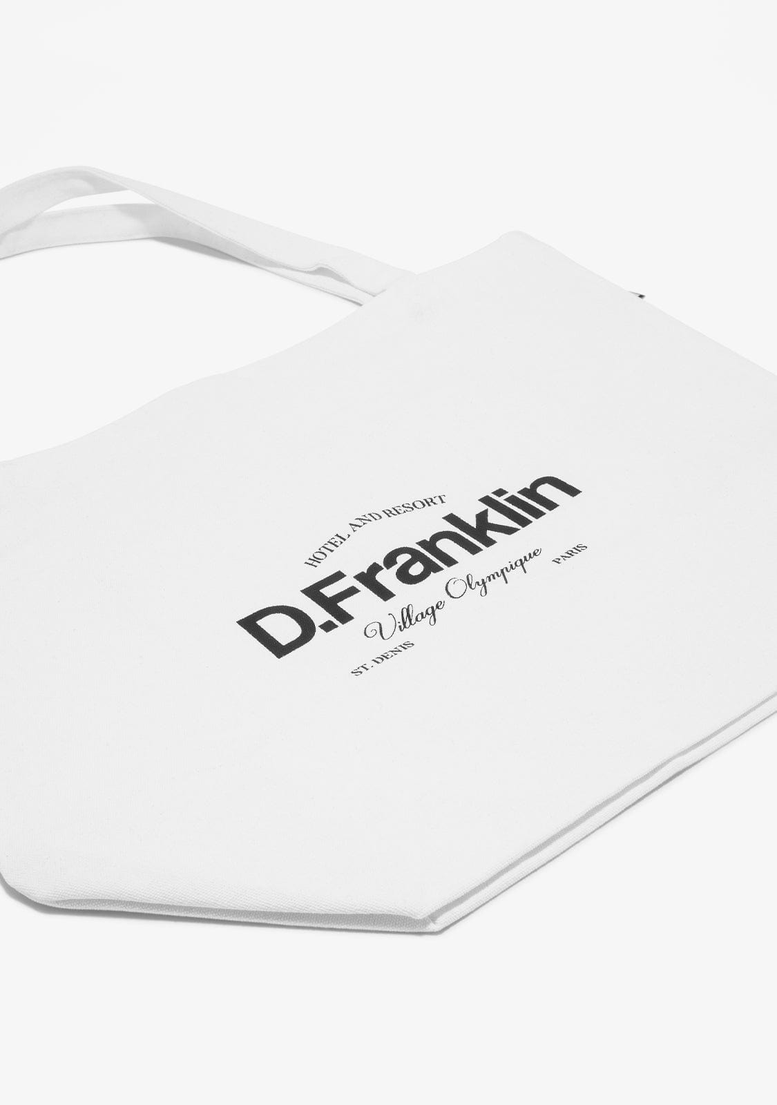 D.franklin Paris St.Denis Tote Bag White