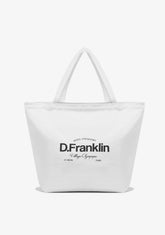 D.franklin Paris St.Denis Tote Bag White