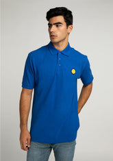 D.franklin Polo Smiley Royal