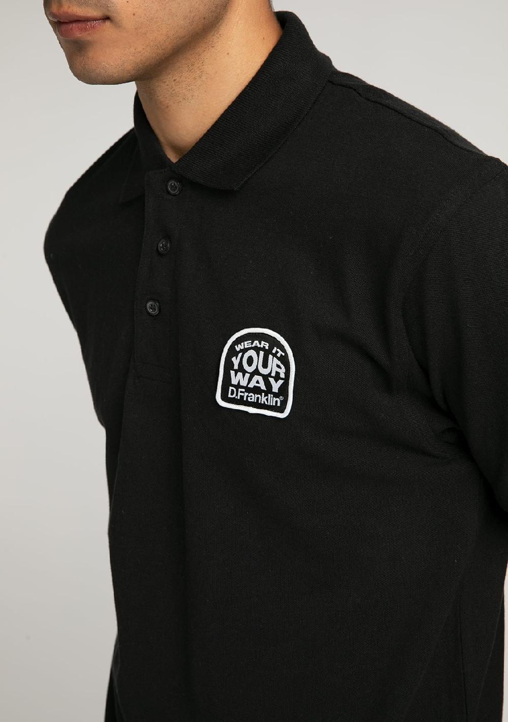 D.franklin Polo Wear It Black