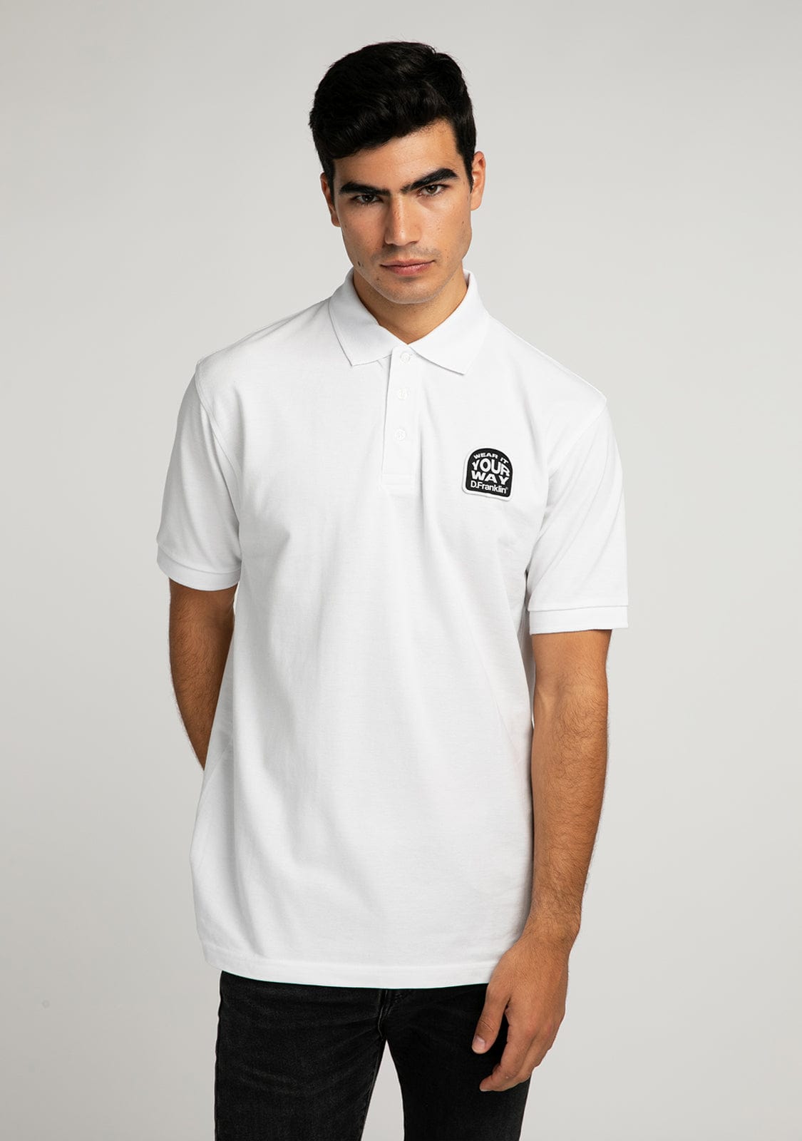 D.franklin Polo Wear It White