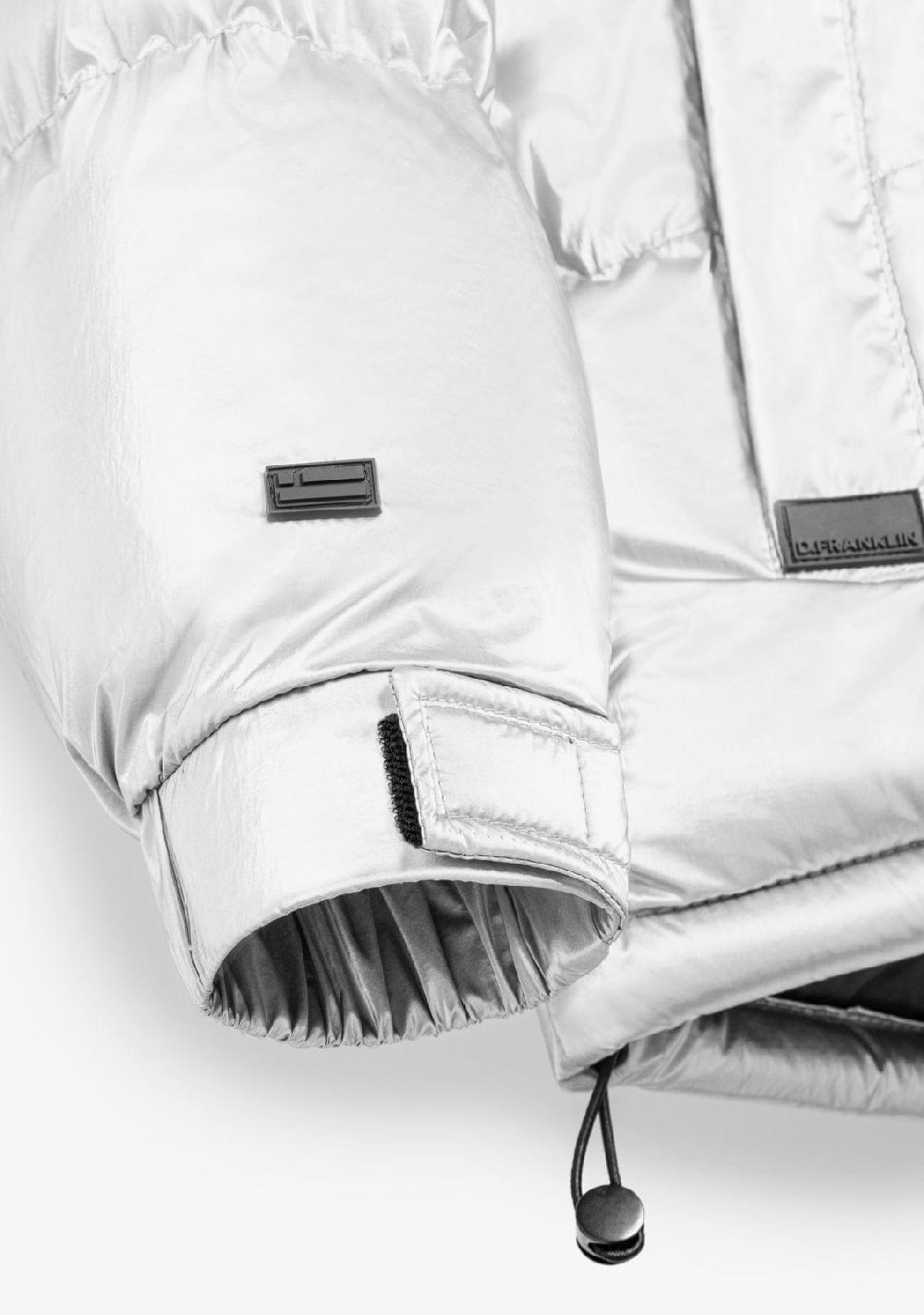 D.franklin Puffer Jacket Light Grey