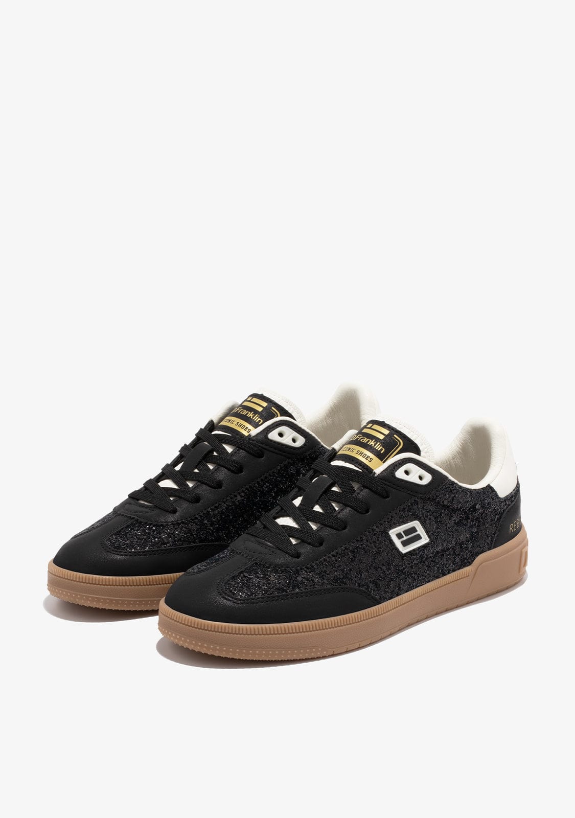D.franklin Rebel Glitter Black