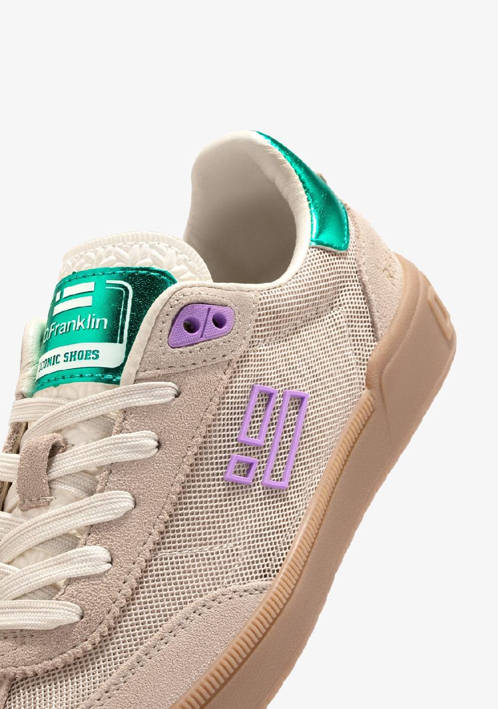 D.franklin Rebel Mesh Flag Beige