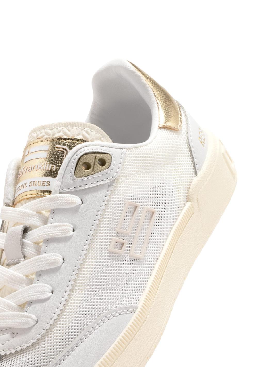 D.franklin Rebel Mesh Flag White / Gold